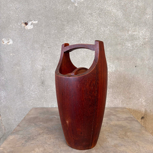 Mid Century Modern Dansk Teak Ice Bucket