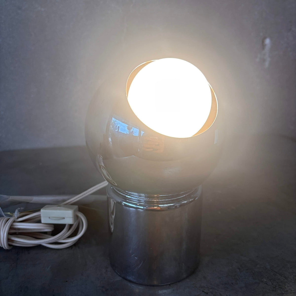 1970's Magnetic Eyeball Lamp
