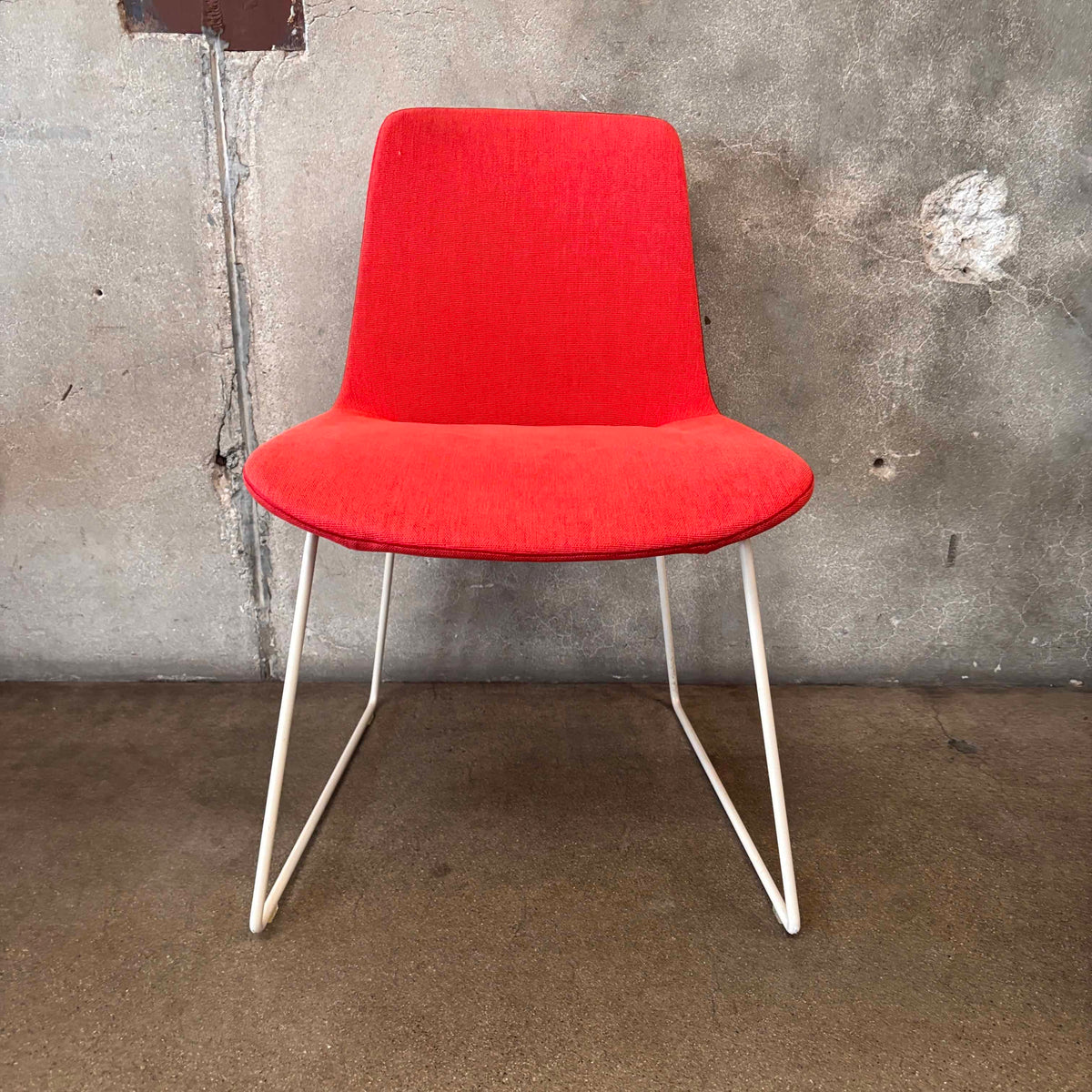 Set of Six Poliform Custom Upholstery Dining Chairs