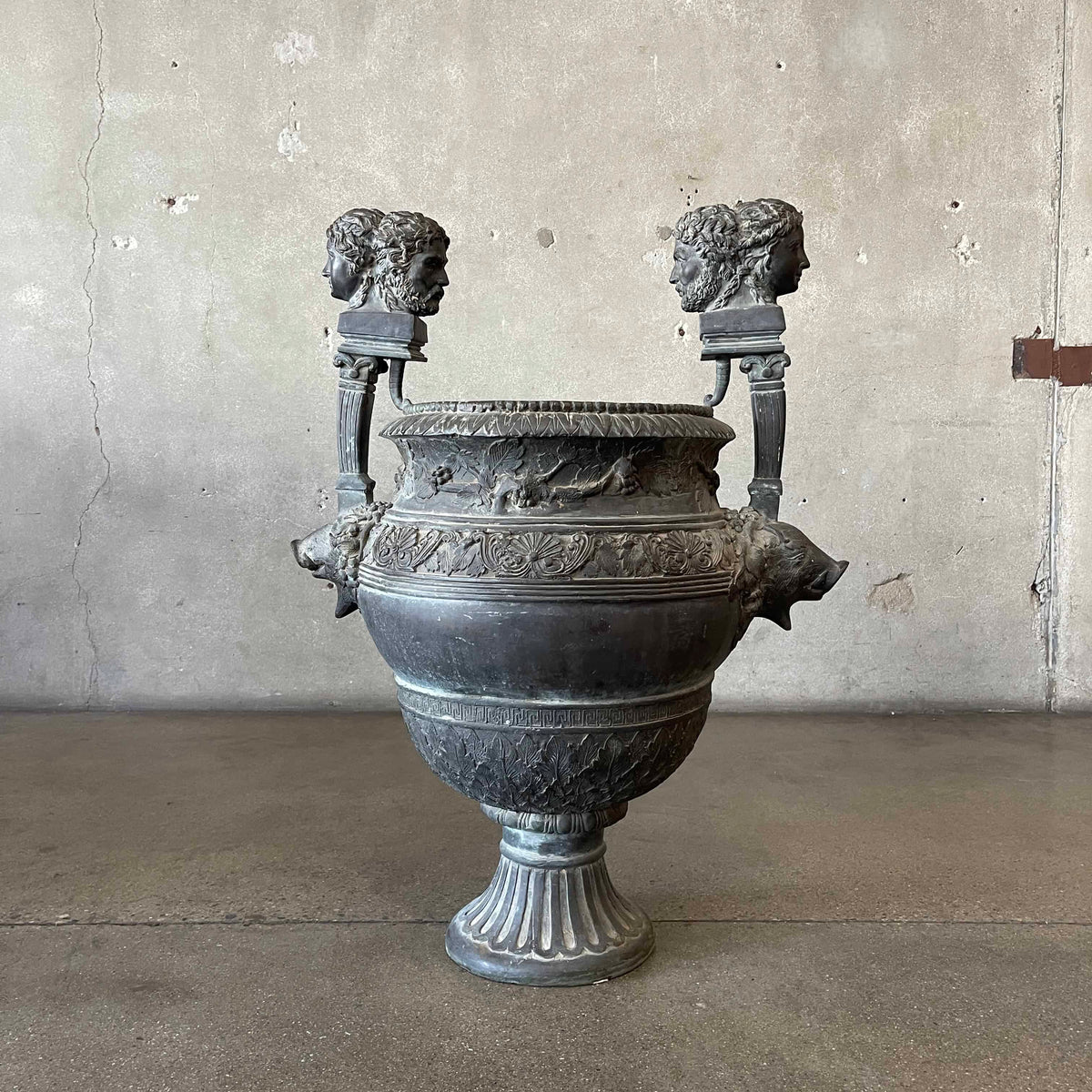 Antique Bronze Urn