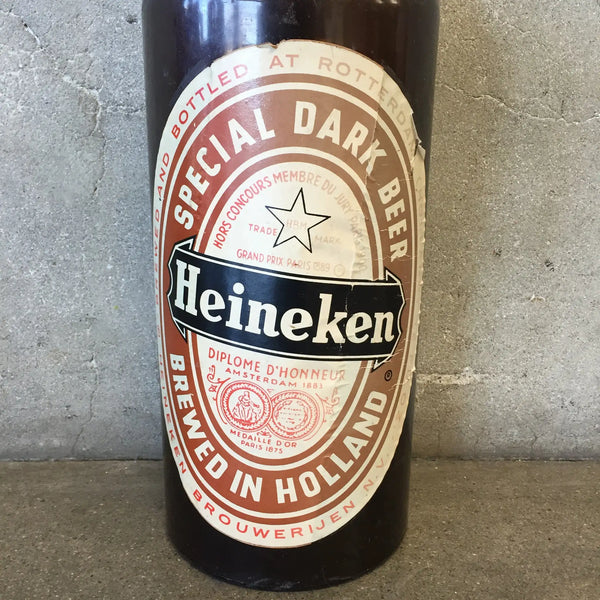 Vintage Heineken Display Bottle