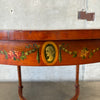 Vintage 1920s Hand Painted Center Table