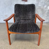 Mid Century Alf Svensson Arm Chair & Ottoman