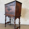 1920's Spanish Revival Cabinet w/ Cubby Holes By Los Angeles Furniture
