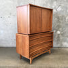 Mid Century Young Manufacturing Six Drawer Highboy Dresser