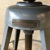 Original Industrial Adjustable Height Shop Stool By Hamilton Economy