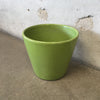 Mid Century Modern 1970's Green U.S. Pottery Flower Pot