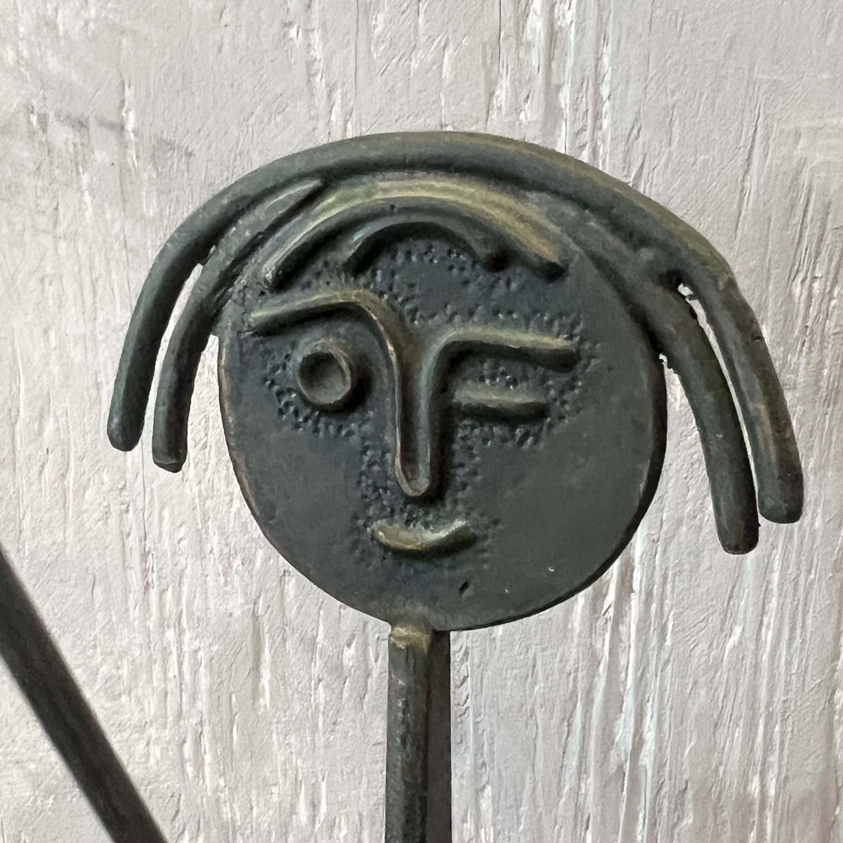 Vintage Mid Century Modern Sculptre By Janos Percz Designed & Made in Hungary