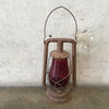 Vintage Dietz "City of LA" Red Globe Lantern Product Image