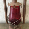 Vintage Dietz "City of LA" Red Globe Lantern Product Image