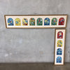 Marc Chagall Framed Stained Glass Jerusalem Windows
