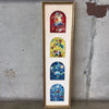 Marc Chagall Framed Stained Glass Jerusalem Windows