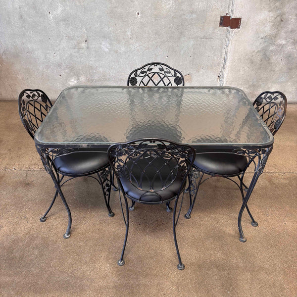 Vintage Salterini Iron Patio Set