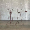 Pair of Vintage Metal Plant Stands