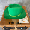 Vintage American Hat Co. Green Cowboy Hat (Size 6 3/4)