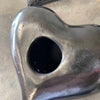 Vintage Black Clay Pottery Hand Made Heart Collection Product Image