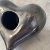 Vintage Black Clay Pottery Hand Made Heart Collection Product Image