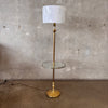 Vintage Mid Century Lamp Table with New Shade