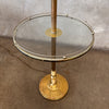 Vintage Mid Century Lamp Table with New Shade