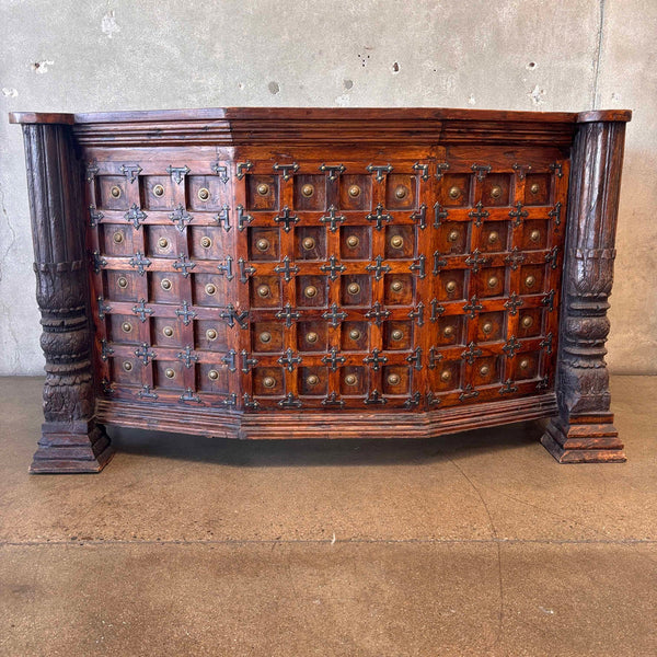 Indian Brass & Iron Bar/ Counter / Reception Desk