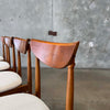 Set of Four Mid Century Modern Dining Chairs