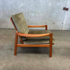 Danish Teak Lounge Chair w/ New Foam & Upholstery Product Image
