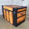 Metal Bound Vintage Trunk