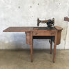 Vintage 1920's White Rotary Sewing Machine Product Image