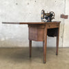 Vintage 1920's White Rotary Sewing Machine Product Image