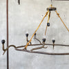 Paul Ferrante Bronze Antler Chandelier - HOLD