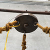 Paul Ferrante Bronze Antler Chandelier - HOLD