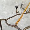 Paul Ferrante Bronze Antler Chandelier - HOLD