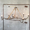 Paul Ferrante Bronze Antler Chandelier - HOLD