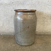 Antique Salt Glaze Stoneware Crock Cobalt Detail Product Image