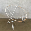 Mid Century Modern Metal Hoop Chair Frame