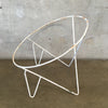 Mid Century Modern Metal Hoop Chair Frame
