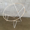 Mid Century Modern Metal Hoop Chair Frame