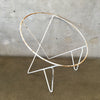 Mid Century Modern Metal Hoop Chair Frame
