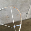 Mid Century Modern Metal Hoop Chair Frame
