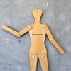 Mid Century Modern Articulated 2 - D Figure