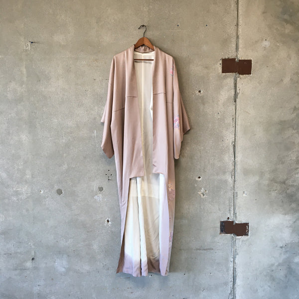 Vintage Hand Sewn Kimono Robe