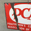 Poultrymen's Cooperative Porcelain Sign