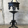 Heavy Wrought Iron Spanish Revival Candle Holders