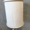 Mid Century Modern 1970s Volcanic Glaze Table Lamp with Original Shade
