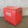 Vintage Original Coca Cola Picnic Cooler with Tray