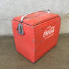 Vintage Original Coca Cola Picnic Cooler with Tray