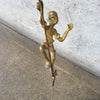 Vintage Brutalist Sculpture of a Tree House / Swing Signed
