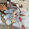 Vintage Brutalist Sculpture of a Tree House / Swing Signed
