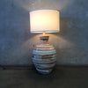 Mid Century Earth Tone Table Lamp