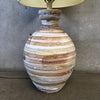 Mid Century Earth Tone Table Lamp